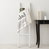 最高のGrandpa, Grandad, Papa Definition 6 Photo シェルパブランケット (インサイチュ)