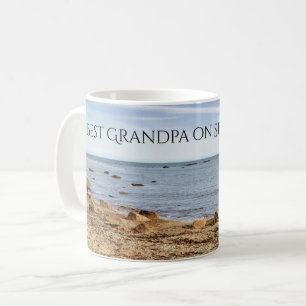 最高のGrandpa Photo of Atlantic海海岸海 コーヒーマグカップ