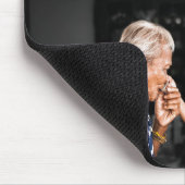 最高のGrandpa photo sea blue文字 マウスパッド (コーナー)