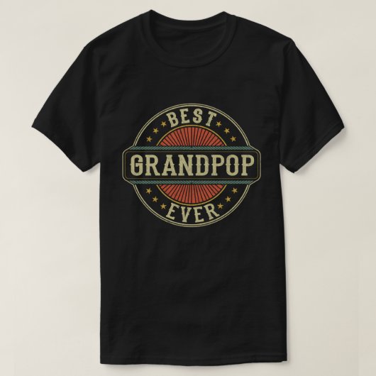 最高のGrandpop EverヴィンテージGrandpa父親の日 Tシャツ