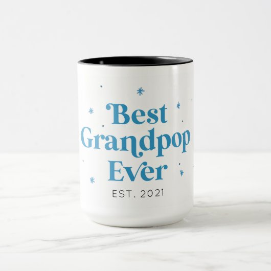 最高のGrandpop Ever First Surg孫コーヒーマグ マグカップ (中央)
