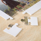 最高のGranny Everモダン Photo Collageおばあちゃんのギフト ジグソーパズル (側面)