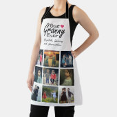 最高のGranny Ever祖母と子供の写真コラージュ エプロン (インサイチュ)