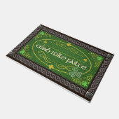 最高のGreen Color Mat、Family Holidayギフト ドアマット (アングル)