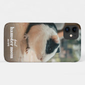 最高のHamster Mom Everモダンカスタム Pet Photo Case-Mate iPhoneケース (裏面(横))