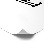 最高のKid Ever白黒キッズプリントポスター ポスター (角)