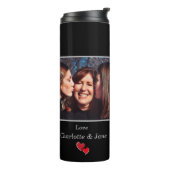 最高のMamaカスタマイズストライプ可能なCircle写真 タンブラー (回転左)