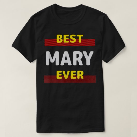 最高のMary Ever Friends Name Buddy Nickname Persona Tシャツ (デザイン正面)