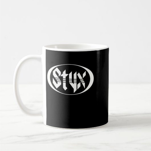 最高のMerch Of The Styx Band Music Legends コーヒーマグカップ (左)