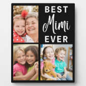 最高のMimi Ever Grandkids 3フォトコラージュ フォトプラーク (正面)