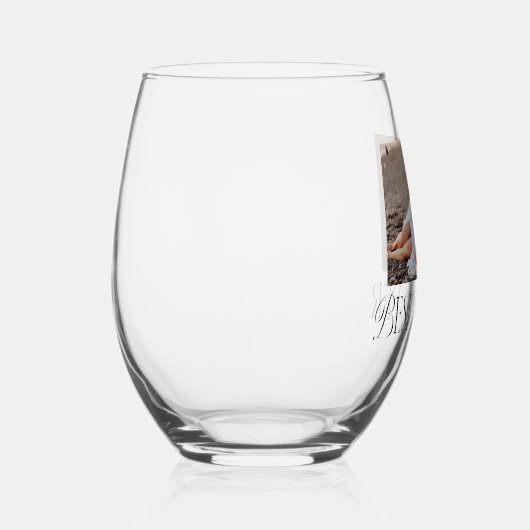 最高のMomのタイポグラフィ写真 ステムなしワイングラス (右)