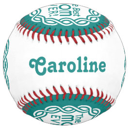 最高のMOM名前をカスタムするとカラーソフトボール ソフトボール