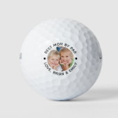 最高のMOM BY PAR Photo Golfパーソナライズされた Balls ゴルフボール (正面)