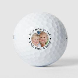 最高のMOM BY PAR Photo Golfパーソナライズされた Balls ゴルフボール