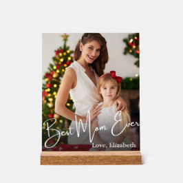 最高のMom Everのカスタム写真 アクリルサイン