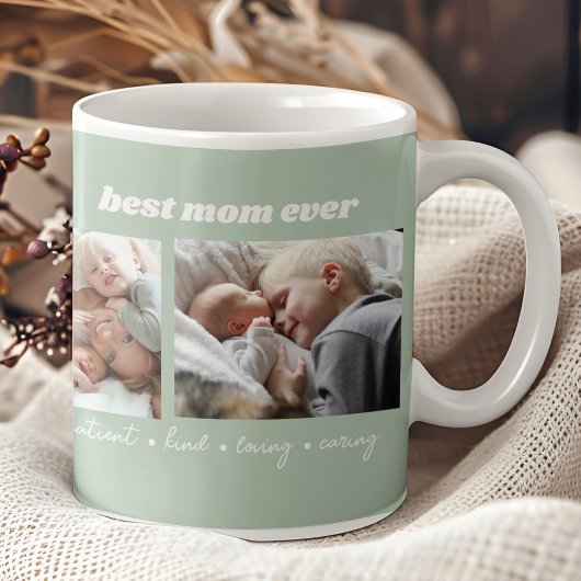 最高のMom Everのカスタム写真 コーヒーマグカップ
