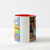 最高のMom Everのカスタム写真 ツートーンマグカップ (中央)