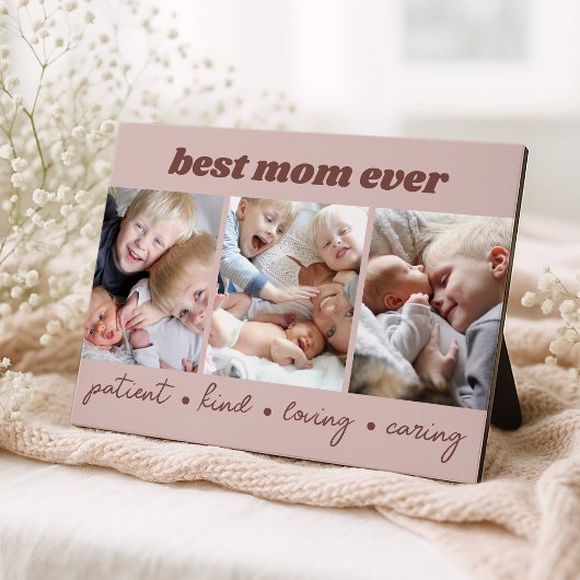 最高のMom Everのカスタム写真 フォトプラーク