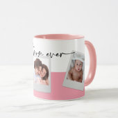 最高のMOM EVERの写真カスタムコラージュmom Gives マグカップ (正面右)