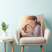 最高のMom Everカスタマイズ Familyの写真 クッション (椅子)