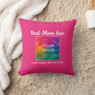 最高のMom Everカスタムタイポグラフィ名テンプレート クッション