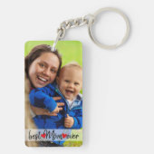 最高のMom Everカスタム2写真 キーホルダー (裏面)