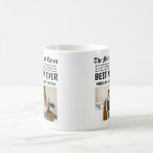 最高のMom Everパーソナライズされた Newsletter写真 コーヒーマグカップ (中央)