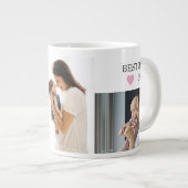 最高のMom Everパーソナライズされた Photo Mag ジャンボコーヒーマグカップ (正面右)