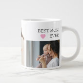 最高のMom Everパーソナライズされた Photo Mag ジャンボコーヒーマグカップ (右)