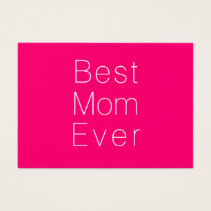最高のMom Everホットピンク明るい赤紫色ミニマリスト
