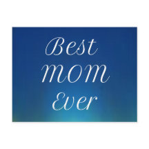 最高のMom Everポストカード