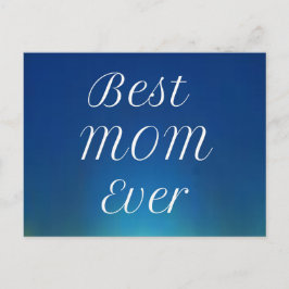 最高のMom Everポストカード ポストカード