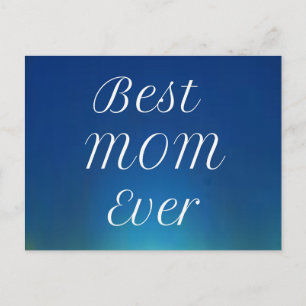 最高のMom Everポストカード ポストカード