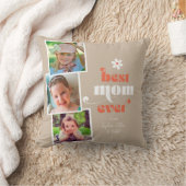 最高のMom Everモダンタイポグラフィ3 クッション (ブランケット)