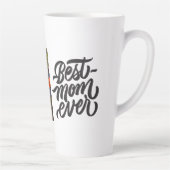 最高のMom Everモダン Photoパーソナライズされた カフェラテマグ (右)