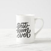 最高のMom Everモダン Photoパーソナライズされた ボーンチャイナマグカップ (右)