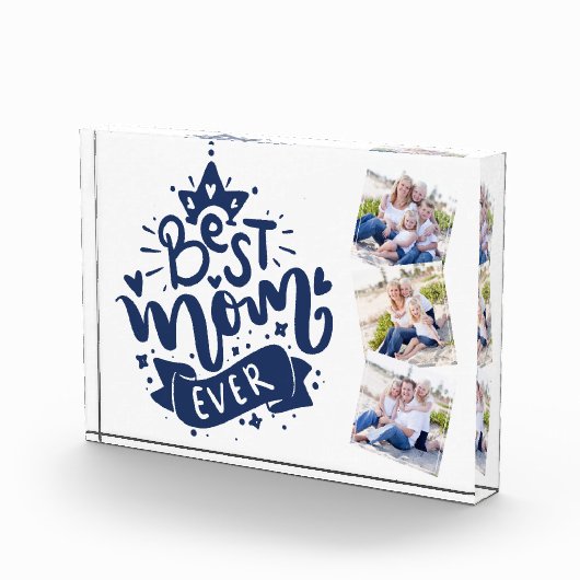 最高のMom Ever数々の Photo Block フォトブロック (右)