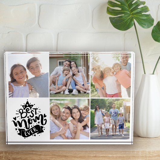 最高のMom Ever数々の Photo Block フォトブロック