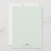 最高のMom Ever-カラフルフローラリース2 シーズンカード (裏面)