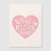 最高のMom Ever -ハート (正面)