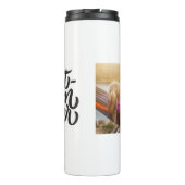 最高のMom Ever モダン Script パーソナライズされた Photo タンブラー (裏面)