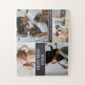 「最高のMom Ever」写真パーソナライズされたコラージュ家族 ジグソーパズル (縦)