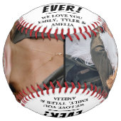 最高のMom Ever 2フォトコラージュ ソフトボール (正面)