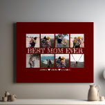 最高のMom Ever Customizable Maroon Photo Collage キャンバスプリント<br><div class="desc">「最高のMom Ever Customizable Maroon Photo Collage Canvas Print」は、私たちの生活の中で並外れた母親を称賛する心パーソナライズされたのこもった贈り物である。このキャンバスのプリントはユニーク、大切な家族の写真のコラージュを作る機会を提供し、共有された思い出を美しくキャプチャする感傷的で種類の一つの最高傑作をもたらす。深いの愛と感謝を望む人表現向けにデザインされ、息子、娘、夫、友人など、感謝と愛情の感動的なシンボルとして機能するキャンバスのプリント。マルーンエレガントデザインは家の装飾に温かさと洗練さを加え、多彩な機能を備えスタイリッシュ、生きている宇宙を補完し、時代を超越したキープサワーとして機能する。このカスタマイズ可能なキャンバス印刷は、様々な特別な機会や休日に適しており、多彩で心のこもったギフトの選択を可能にする。「最高のMom Ever Customizable Maroon Photo Collage Canvas Print」を使えば、大切な思い出と愛と感謝を美しく包み込む意味のあるジェスチャーを作ることができ祝る。愛と感傷性で彼女の家を何年も前から恵むあなたの特別な絆の永遠の思い出来だ。</div>