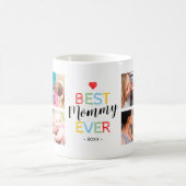 最高のMom Ever Gift写真 コーヒーマグカップ (中央)