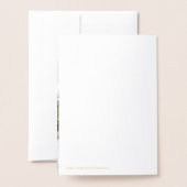 最高のMom Ever Gold Foilフォトカスタムメッセージ箔 箔カード (裏面封筒付き)