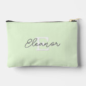 最高のMom Ever Green 3枚モノグラムの アクセサリーポーチ (裏面)