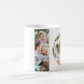 最高のMom Ever Instagram写真モダンコラージュ コーヒーマグカップ (中央)