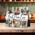 「最高のMom Ever' Keepsake 6 Photo Collage フォトプラーク<br><div class="desc">この可愛い記念写真のコラージュ最高のプラークのギフトと彼女が「ママ・エバーミニマル」であることを母親に知らせる。デザイン機能6お使いのお気に入りの写真は、電話、ラップトップ、またはPCで簡単にアップロードできる。素晴らしい感傷的な母の日、誕生日またはクリスマスプレゼントを作る。</div>