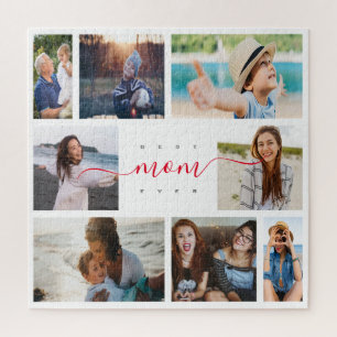 最高のMom Ever Mother's Day写真コラージュ ジグソーパズル